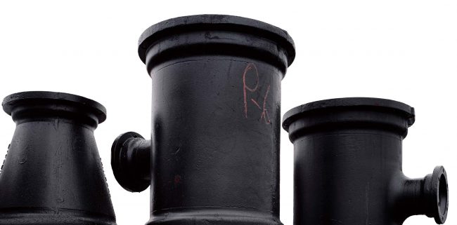 Black Iron Pipe Fittings, Queens, New York, 2012